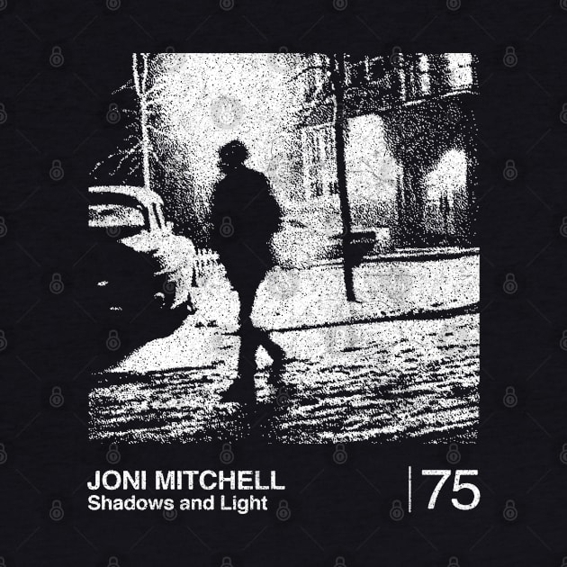 Joni Mitchell / Minimalist Graphic Artwork Design by saudade